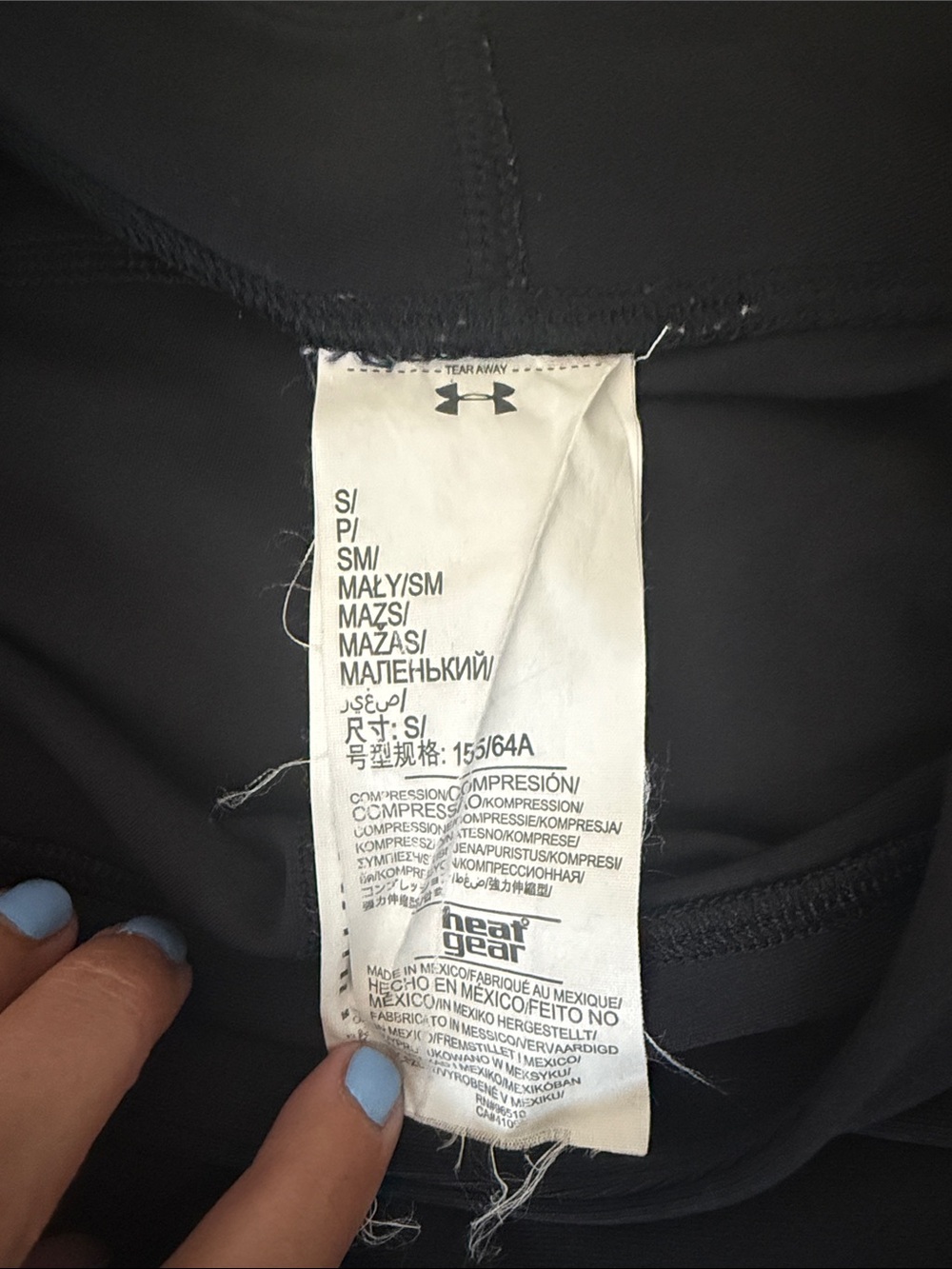 Under Armour Black Capri Leggings | Women’s Size Small | Cropped - Picture 2 of 8